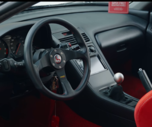 Legendary Japanese sports coupe Honda NSX interior