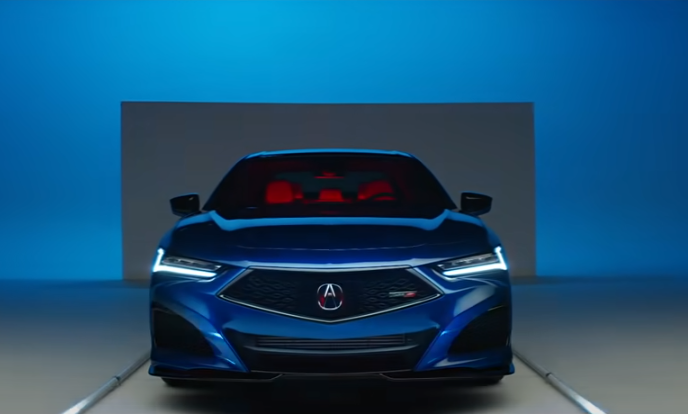 Meet the new Acura TLX 2021 the fastest sedan in the history of the brand